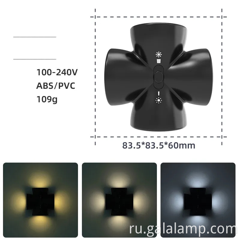 Современные светодиодные настенные светильники для стильного освещения в коридоре